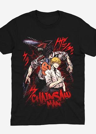 Футболка аніме людина бензопила chainsawman (th242) xxxl