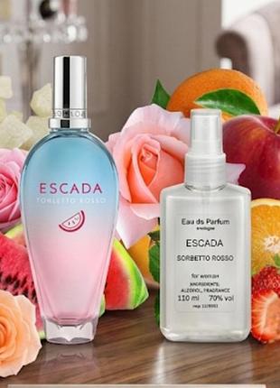 Парфумована вода escada sorbetto rosso 110 ml