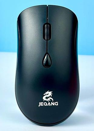 Мышка беспроводная компьютерная с аккумулятором, bluetooth и usb адаптер jeqang jw-330