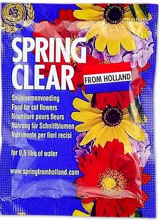 Удобрение для срезанных цветов 5гр. тм spring clear