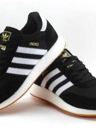 Чоловічі кросівки adidas iniki,молодіжні кросівки адідас иніки.замш.текстиль тільки 41р