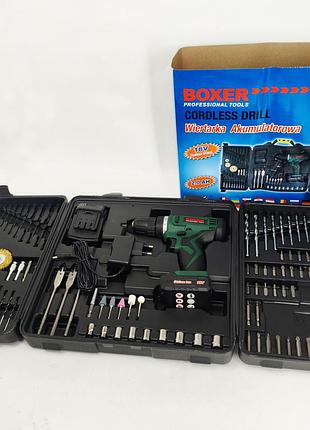 Портативний акумуляторний шуруповерт boxer bx-180 1350 об/хв