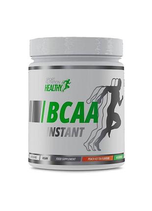 Амінокислота healthy bcaa instant 420 грам, персиковий чай