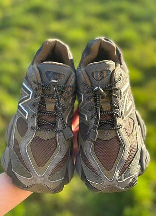 New balance жіночі кросівки нью баланс 9060 blacktop dark moss чорні літні брендові