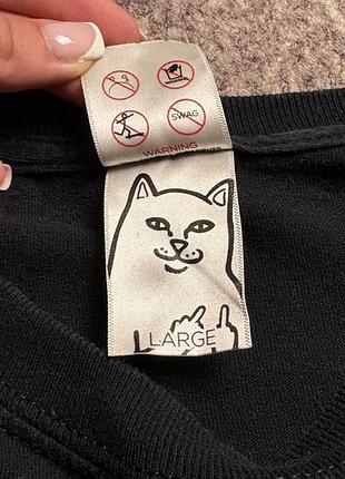 Лонгслів, лонгслив, кофта ripndip l розмір 7