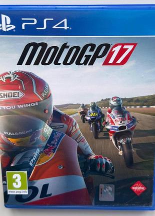Motogp 17, б/в, англійська версія - диск для playstation 4