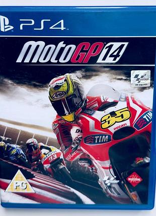 Motogp 14, б/у, английская версия - диск для playstation 4