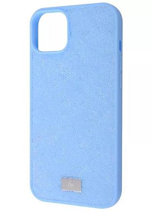 Чохол для телефону пластик-силікон bling world rock diamond (tpu) для iphone 14 plus sierra blue