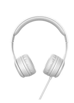 Наушники проводные накладные hoco w21 graceful charm 1,2м white