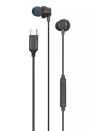 Наушники проводные proove scape c1 type-c 1.2м black