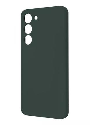 Чохол для телефону galaxy s23 fe wave colorful, колір forest green