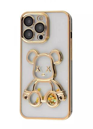 Чохол для телефона prc shining bear case iphone 13 pro black