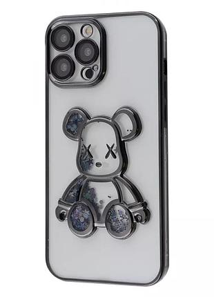 Чохол для телефона prc shining bear case iphone 13 pro black