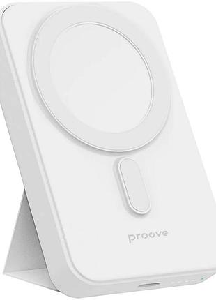 Внешний аккумулятор proove hyperion pbhn15020002 10000 mah li-pol 20w power delivery qi беспроводная зарядка type-c lightning