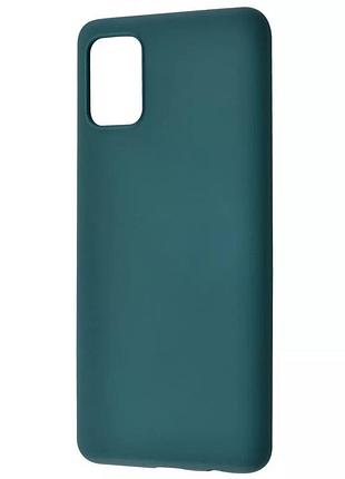 Чохол wave colorful для samsung galaxy a51, відтінок "лісова зелень"