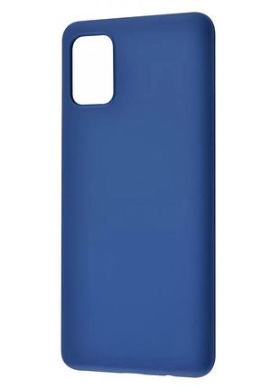 Чехол wave colorful (tpu) для samsung galaxy a51 (a515f) - blue