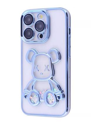 Чохол prc shining bear для iphone 15 pro (sierra blue)