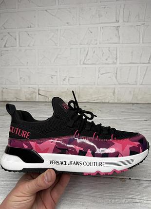 Крутые женские кроссовки versace jeans couture