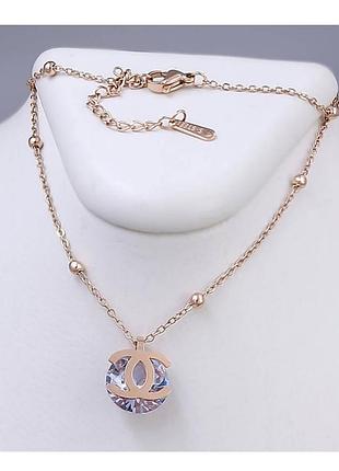 Підвіска шанель stainless steel po. 40+5 см.