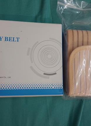 Бандаж для стоми (ostomy belt) бренду heagi, призначеним для підтримки черевної порожнини та фіксації калоприймачів.