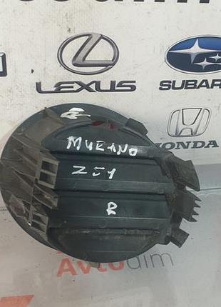 Заглушка противотуманной фары права 62256cc00a nissan murano 2004