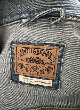 Джинсова курточка pull&bear 3