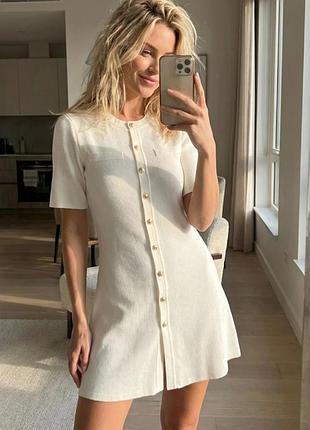 Платье 👗с пуговицами