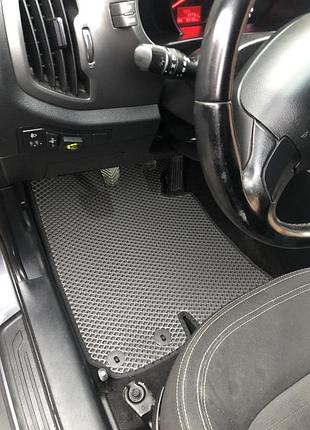 Коврики eva v2 (черные) для kia sportage 2010-2015 гг