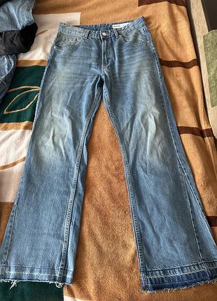 Flared jeans