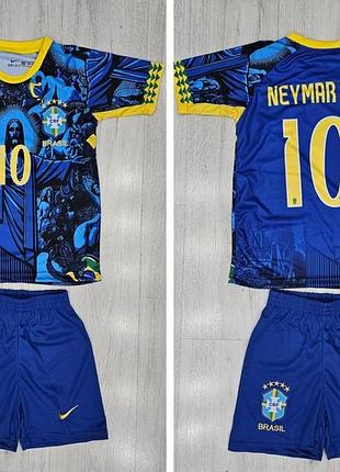 Дитяча футбольна форма неймар (neymar) бразилія номер 10 152