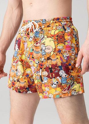 Шорти для плавання slavni swimming pool print multiki m