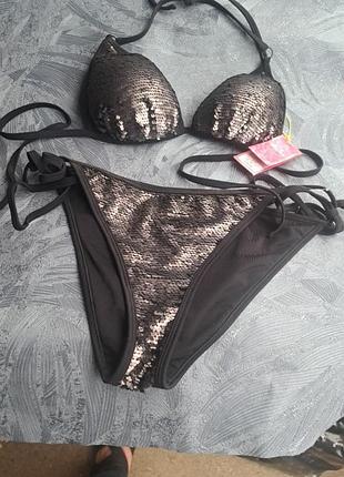 Роздільний купальник з поєтками lipsy 38b/38