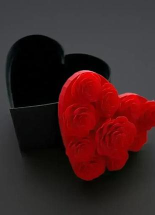 «серце в трояндах» (handmade 3d)
