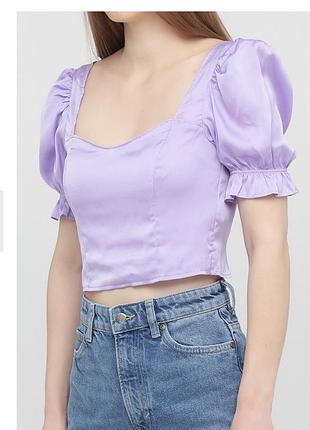Блуза h&m з рукавами ліхтариками xs, s