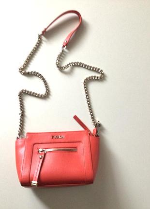 Сумка furla mini orange