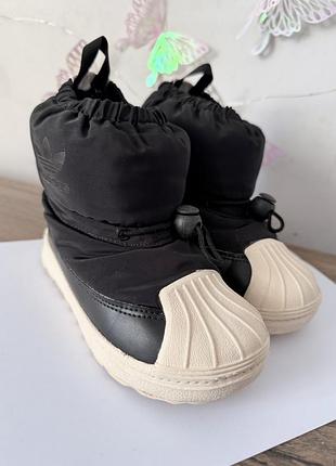 Теплі чоботи superstar 360 kids adidas