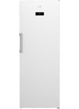 Морозильная камера beko rfne448e35w, 192x70x77, 404л, 1дв., a+, nf, дисплей, белый
