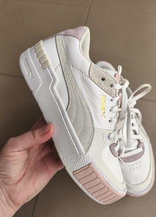 Кожаные кроссовки puma