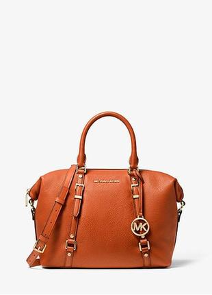 Кожаная большая сумка michael kors1 фото