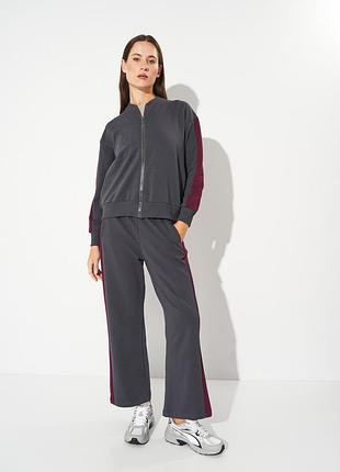 Костюм (толстовка, брюки) 25/ж610-13+25/ж623-13 мальта ххl серый т.