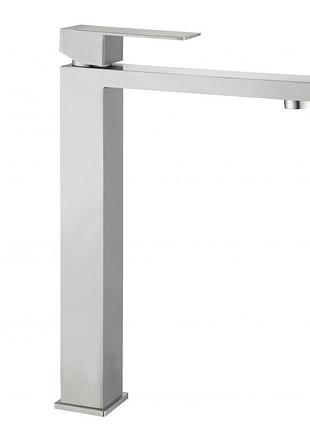 Смеситель для раковины высокий lidz helix 001fh (k35) ldhel001fhnks49179 nickel