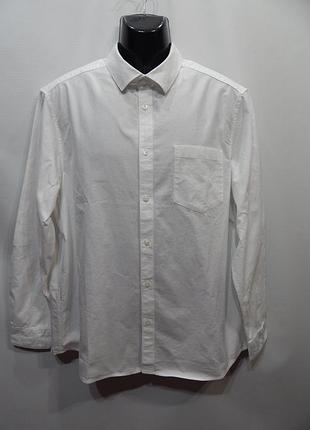 Мужская рубашка с длинным рукавом хлопок 037др р.54 (2xl) (только в указанном размере, только 1 шт)