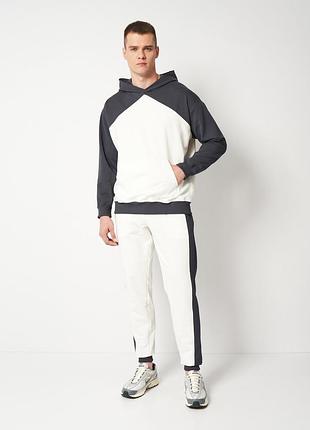 Костюм мужской (демисезон) 25/м615-13 3xl серый т./белый
