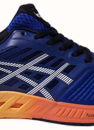 Мужские кроссовки "asics fuzex". синие (лицензия) 41,5