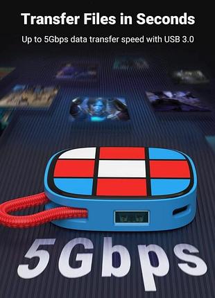 🎮 hdmi адаптер для nintendo switch oled/lite | 4k usb 3.0 type-c pd | портативная док-станция 5