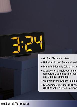Будильник tfa, led (60202701) 7