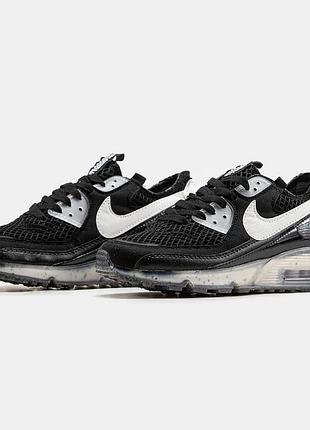 Стильні кросівки nike air max 90 terrascape black white