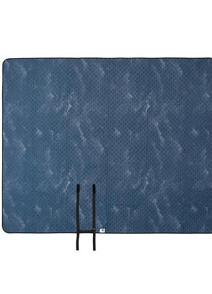 Покрывало/коврик для кемпинга quechua (170 x 210 см ) водоотталкивающие comfort синий