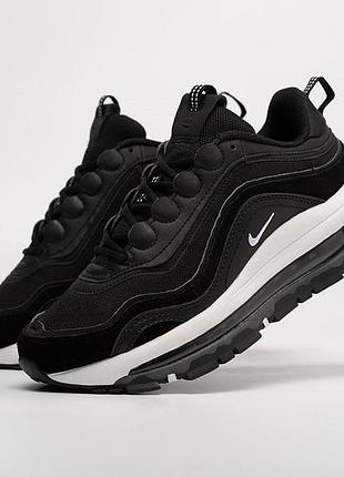 Стильные кроссовки nike air max 97 futura black white