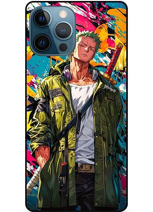 Силіконовий чохол one piece великий куш для xiaomi samsung motorola nokia iphone zte vivo oppo realme зоро ророноа 03